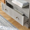 image:imageSAFAVIEH Furniture  Shafa 5Tier Bookcase with Drawer  Light Grey Wood Storage Bookshelf for Living Room Home Office ETG3101ALight Grey