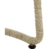 image:imageSAFAVIEH Home Collection  Iveliz Natural amp White Woven Accent Ottoman Stool with Cushion Fully Assembled OTT6504ANaturalWhite