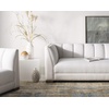 image:imageSafavieh Couture Home Beverly White Channel Tufted Club Chair