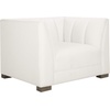 image:imageSafavieh Couture Home Beverly White Channel Tufted Club Chair