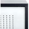 image:imageSafavieh Home Shiloh MidCentury Modern White and Walnut TV Media StandWhite  Black