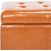 image:imageSafavieh Hudson Collection Nolita Leather Large Storage Bench SaddleSaddle