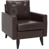 image:imageSafavieh Mercer Collection Mid Century Modern Caleb Club Chair Antique BrownAntique Brown