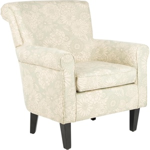 image:imageSAFAVIEH Home Collection MCR1002 Chair BeigeFlowerIvory