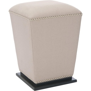 image:imageSafavieh Hudson Collection Harper Linen Ottoman Beige Set of 2