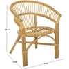 image:imageSAFAVIEH Furniture  Varvara Woven Accent Chair  Natural Rattan  Fully Assembled  Ideal for Living Room Bedroom Dining Space 16 Seat Height ACH9905ANatural