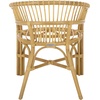 image:imageSAFAVIEH Furniture  Varvara Woven Accent Chair  Natural Rattan  Fully Assembled  Ideal for Living Room Bedroom Dining Space 16 Seat Height ACH9905ANatural