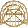 image:imageSAFAVIEH Furniture  Varvara Woven Accent Chair  Natural Rattan  Fully Assembled  Ideal for Living Room Bedroom Dining Space 16 Seat Height ACH9905ANatural