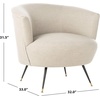 image:imageSafavieh Accent Chair Normal HazelwoodLight Grey