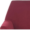 image:imageSafavieh Accent Chair Normal Light Grey VelvetMaroon