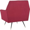 image:imageSafavieh Accent Chair Normal Light Grey VelvetMaroon