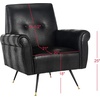 image:imageSafavieh Accent Chair Normal Light GreyBlack