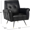 image:imageSafavieh Accent Chair Normal Light GreyBlack