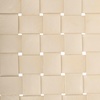 image:imageSafavieh Couture Collection Dilan White and Light Brown Leather Safari ChairCream  Light Brown