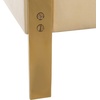 image:imageSafavieh Couture Home Reign Cream Velvet and Gold Club ChairCream