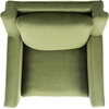 image:imageSafavieh Home Astrid Navy and Natural Oak MidCentury Arm ChairOlive  Natural