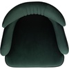 image:imageSafavieh Home Blair Retro Glam Shale Velvet and Gold Wingback Accent ChairForest Green  Gold