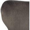 image:imageSafavieh Home Blair Retro Glam Shale Velvet and Gold Wingback Accent ChairShale  Gold