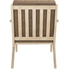 image:imageSafavieh Home Varys Light Brown Faux Leather and White Wash Accent Chair