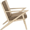 image:imageSafavieh Home Varys Light Brown Faux Leather and White Wash Accent Chair