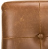 image:imageSafavieh Home Walsh Navy Velvet and Chrome Tufted Side ChairLight Brown  Chrome