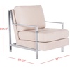 image:imageSafavieh Walden Accent Chair Normal NavyBeige