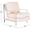 image:imageSafavieh Walden Accent Chair Normal NavyBeige