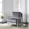 image:imageSafavieh Walden Accent Chair Normal NavyLight Grey