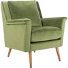 image:imageSafavieh Home Astrid Navy and Natural Oak MidCentury Arm ChairOlive  Natural