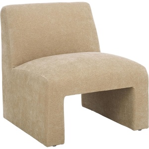 image:imageSAFAVIEH Home Collection Swip MidCentury Modern Sand Linen Accent Chair Fully AssembledSand