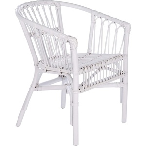 image:imageSafavieh Home Adriana Coastal Black Rattan Set of 2 Accent Chair ACH6505ASET2White