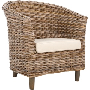 image:imageSafavieh Home Collection Omni Honey Barrel ChairNatural