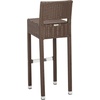 image:imageSAFAVIEH FOX5212A Collection Landry Black IndoorOutdoor Bar StoolBrown