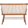 image:imageSAFAVIEH Furniture  Addison Loveseat  Grey  Solid Wood  Coastal Slatted Design  Ideal for Living Room Sunroom Bedroom 18 Seat Height AMH8513CHoney