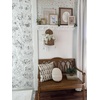 image:imageSAFAVIEH Furniture  Benjamin Bench  Quartz Grey  Solid Wood  Farmhouse HighBack Design  Ideal for Entryway Living Room Dining Room 171 Seat Height AMH6500COak