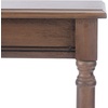 image:imageSAFAVIEH Furniture  Tinsley Rectangle Console Table  Brown  Solid Wood  Farmhouse TurnedLeg Design  Ideal for Entryway Living Room Hallway 28W x 1175D x 28H CNS5724CBrown