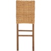 image:imageSAFAVIEH Furniture  Tobie Rattan Bar Stool  2953 Seat Height  Natural amp Golden Brown  Mango Wood  Coastal RattanSeat Design  Ideal for Kitchen Dining Room  Fully Assembled BST6500ANatural  Natural