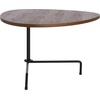 image:imageSafavieh Home Berlin Light Grey Oak and White Tripod Coffee TableWalnut  Black