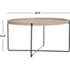 image:imageSafavieh Home Collection Auden Modern Light Grey Round Accent Table