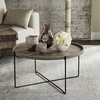 image:imageSafavieh Home Collection Auden Modern Light Grey Round Accent Table