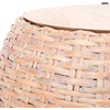 image:imageSafavieh Home Klarysa Natural White Wash Wood and Rattan Storage Coffee Table