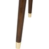 image:imageSafavieh Home Levinson MidCentury Modern Brown and Gold Cap 2drawer Coffee TableBrown