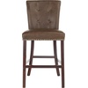 image:imageSafavieh Taylor Bar Stool Light GreyEspressoBrown  Espresso