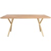 image:imageSAFAVIEH Couture Home Collection Barron Wood Rectangle Kitchen Dining Room Table