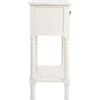 image:imageSAFAVIEH Furniture  Primrose 3Drawer Console Table  Distressed White  Solid Wood  Farmhouse Classic Design  Ideal for Entryway Living Room Hallway 235 W x 13 D x 295 H CNS5707ADistressed White