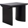 image:imageSAFAVIEH Home Collection  Bara Modern End Table Walnut Brown Rectangular Accent Side Table ACC2316ABlack
