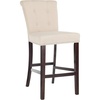 image:imageSafavieh Taylor Bar Stool Light GreyEspressoBeige  Espresso