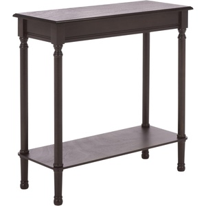 image:imageSAFAVIEH Furniture  Tinsley Rectangle Console Table  Brown  Solid Wood  Farmhouse TurnedLeg Design  Ideal for Entryway Living Room Hallway 28W x 1175D x 28H CNS5724CDark Chocolate