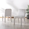 image:imageSAFAVIEH Couture Collection Maricelle Tan Boucle Dining Chair Set of 2 Fully AssembledWhiteBlack