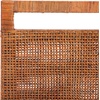 image:imageSAFAVIEH Furniture  Darin Counter Stool  Brown amp White  Solid Wood  Coastal Upholstered Design  Ideal for Kitchen Bar Area Dining Room  Fully Assembled BST4001DBrown WeavingBlackWhite Cushion